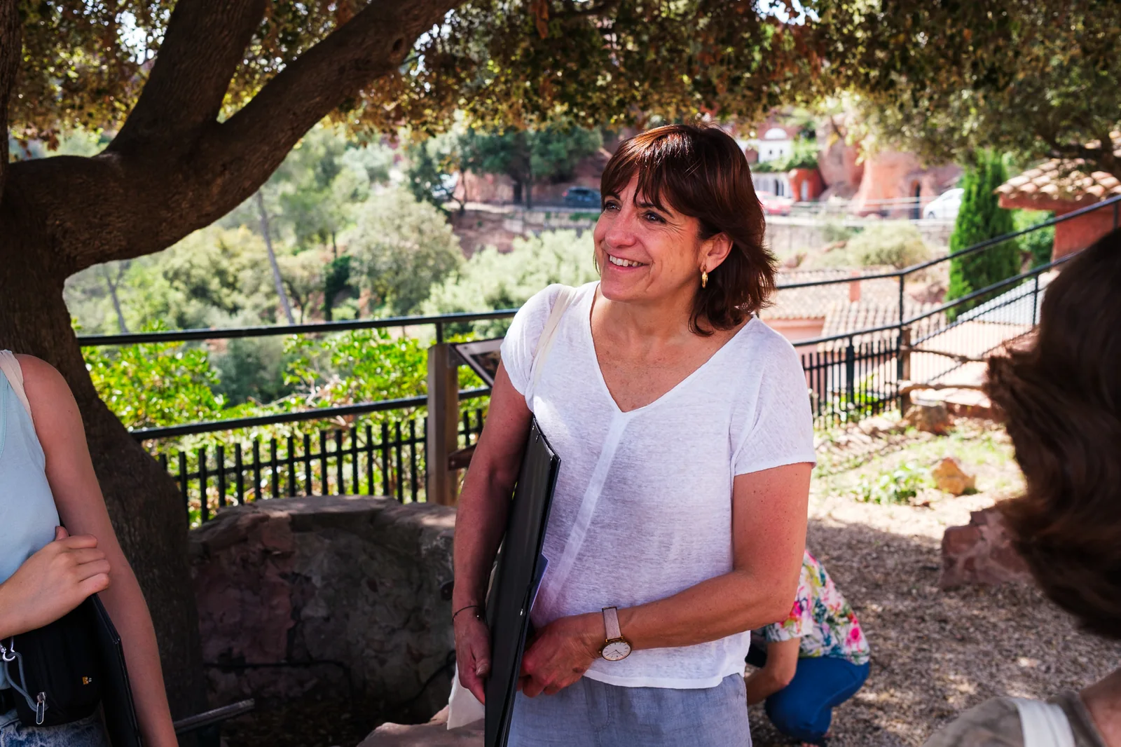 Lourdes Fisa a l’entorn natural de Corbera de Llobregat